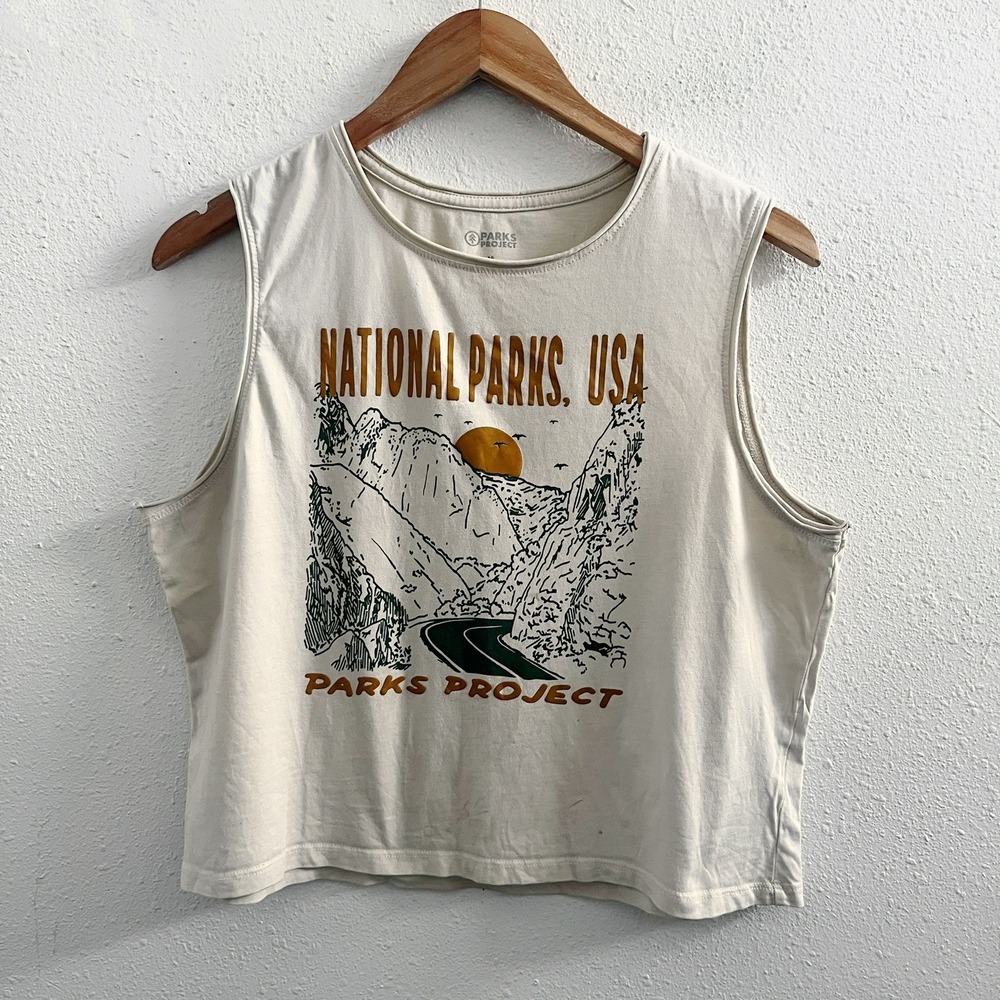 PARKS PROJECTS Sleeveless Tank Top Size Medium